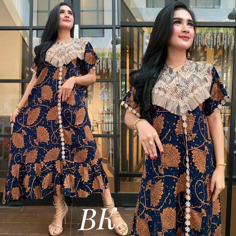 DASTER ARAB RENDA MOTIF KIPAS/DASTER  BORKAT KEKINIAN/DASTER ARAB MOTIF-Navi