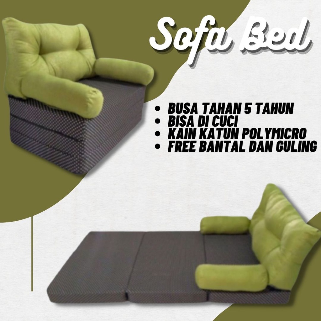 In The Box Sofa Bed Kasur Busa Minimalis Ukuran 90x180x10 Cm Royal Foam Premium Quality