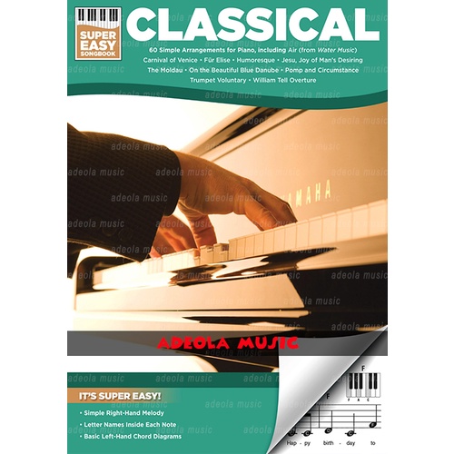 Buku Piano Pemula / Buku Keyboard / (PFC-42) SUPER EASY PIANO – CLASSICAL