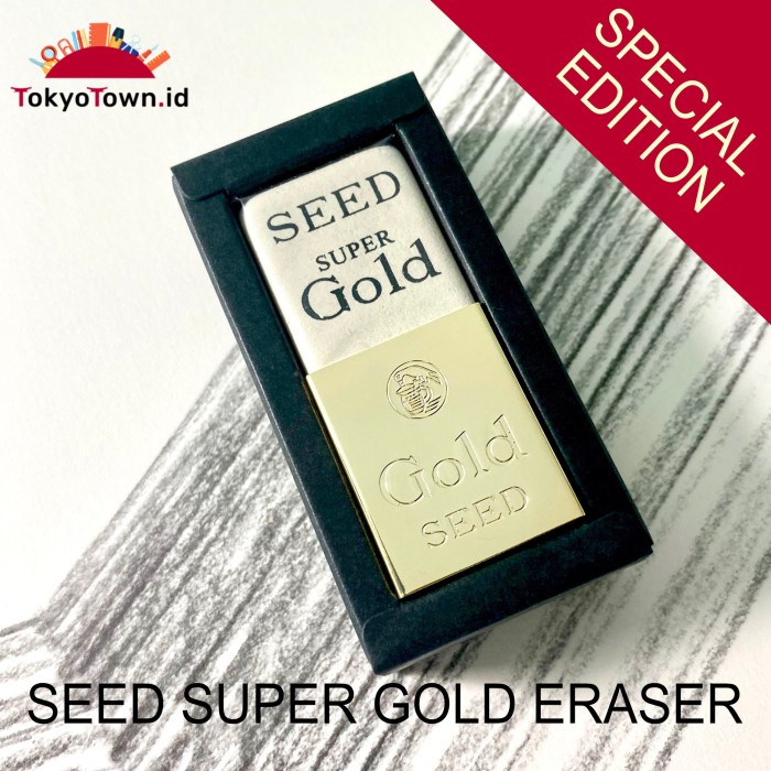 

Buruan Seed Super Gold Rubber Eraser #Tombow Boxy Radar Murah