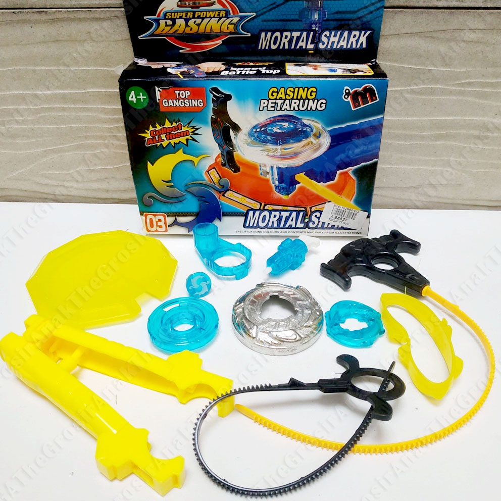 Super Power Gasing Petarung 8855F Gangsing Tarik Beyblade