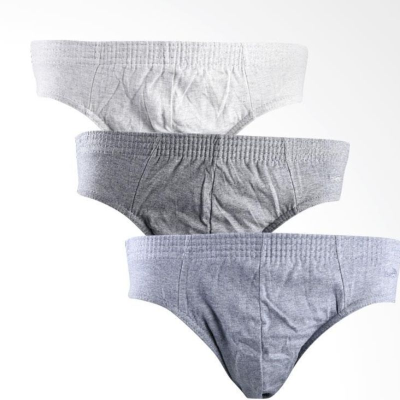 CROCODILE Cd Men's Brief 521-240 Sekotak Isi 3Pcs