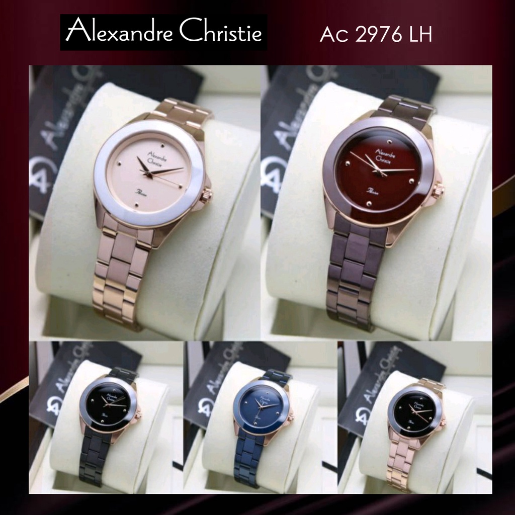 Alexandre Christie Ac 2976 Jam Tangan Wanita Original Garansi Resmi 1 Tahun