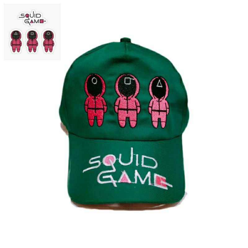 topi squid game terbaru  topi anak squid game