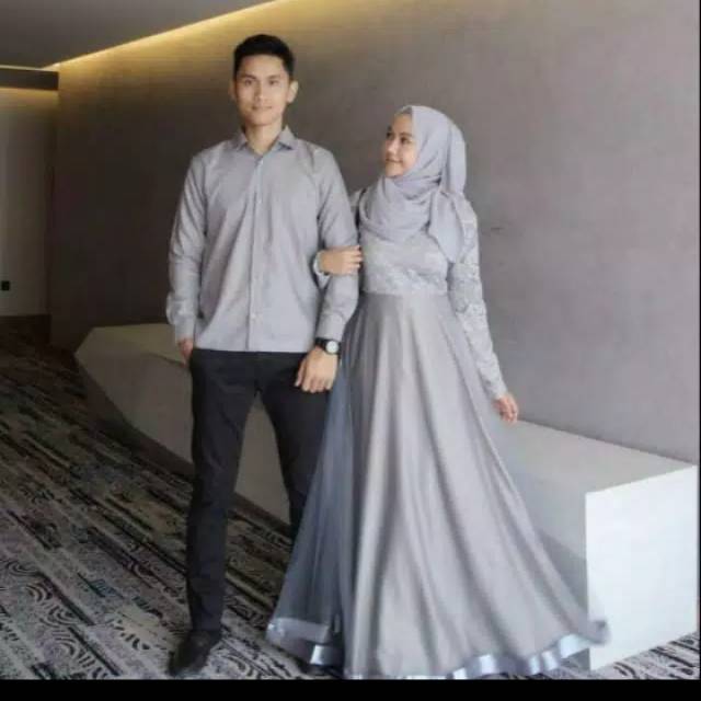 Dress tunangan couple