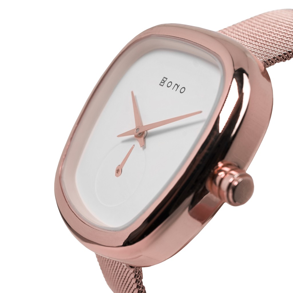 Bono - Siena Milanese Light Rose Gold - Jam Tangan Wanita