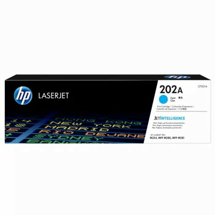 TONER HP LASERJET 202A CYAN ( CF 501) ORIGINAL