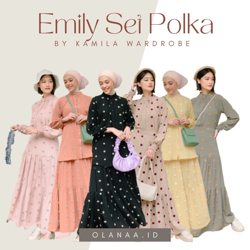Emily Set Polka Batch 2 - by Kamila Wardrobe