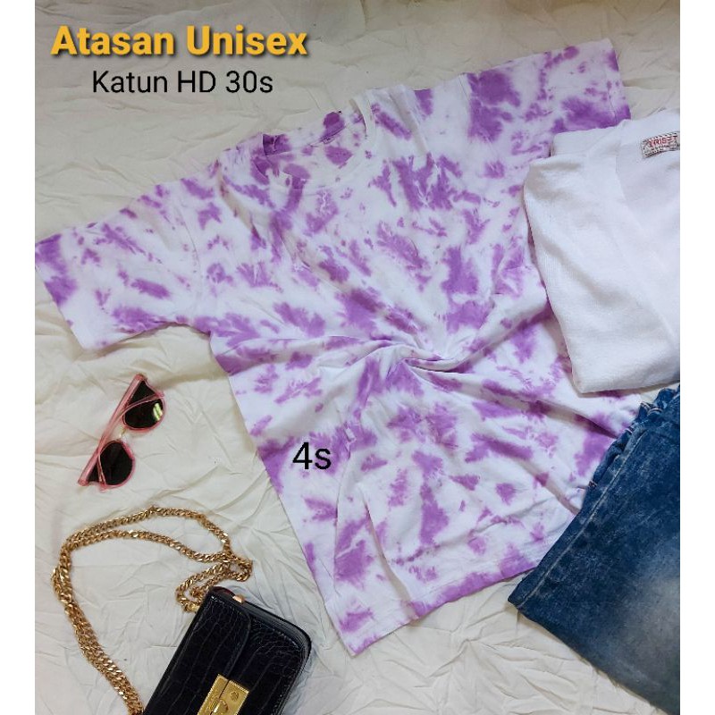 KAOS TIEDYE UNISEX COWOK CEWEK BAHAN TEBAL BISA COD