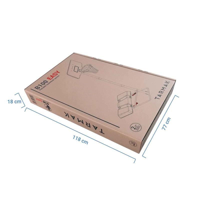 TARMAK B100 Ring Basket Tiang Adjustable Untuk Anak/Dewasa