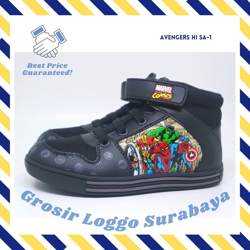 Sepatu Anak Loggo Avengers Hi SA-1