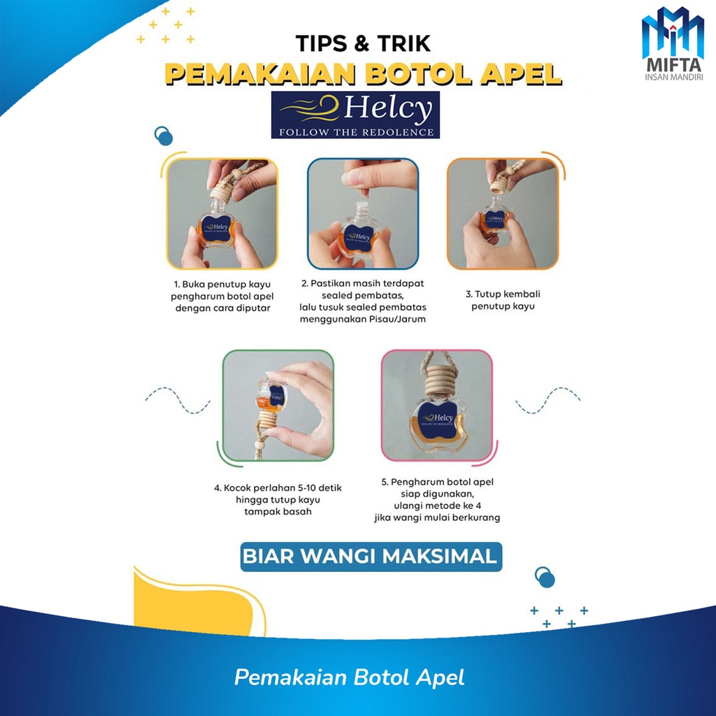 HELCY PENGHARUM MOBIL &amp; RUANGAN / HELCY PARFUM MOBIL