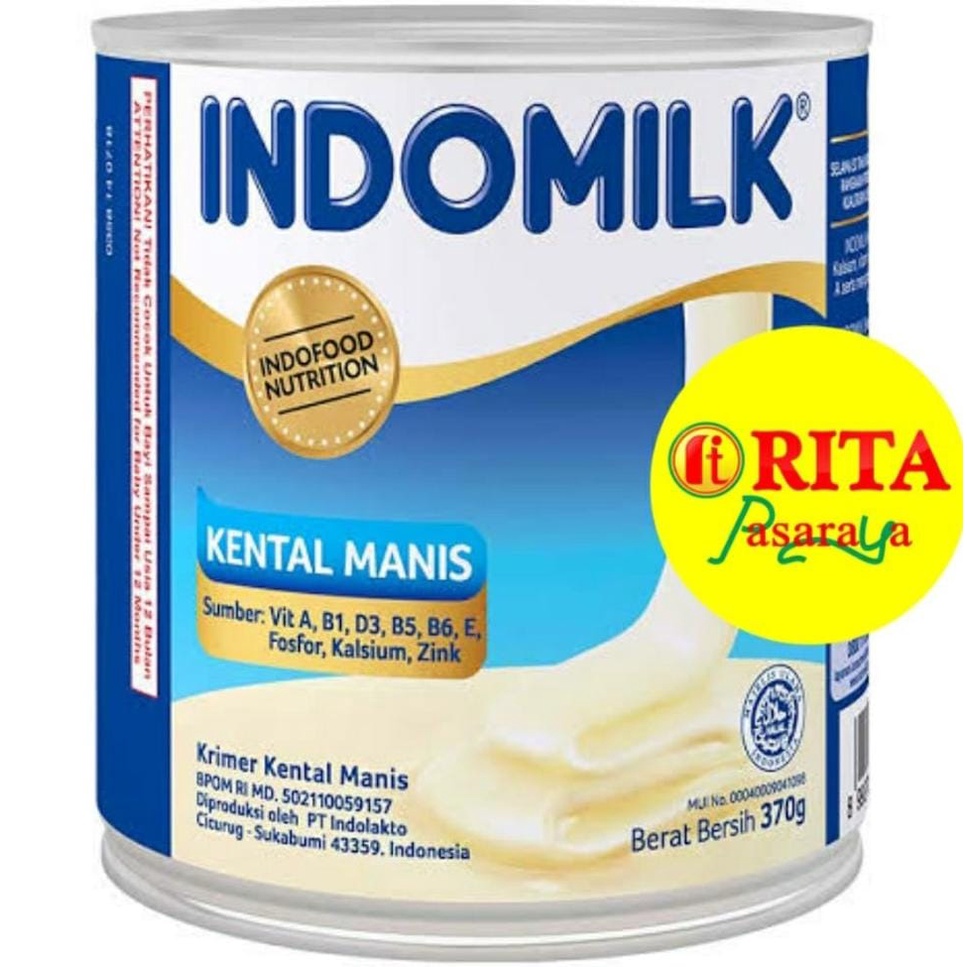 

Indomilk SKM Putih klg 370gr