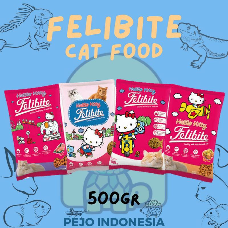 Felibite Cat Food Makanan Kucing Fresh Pack Felibite 500g