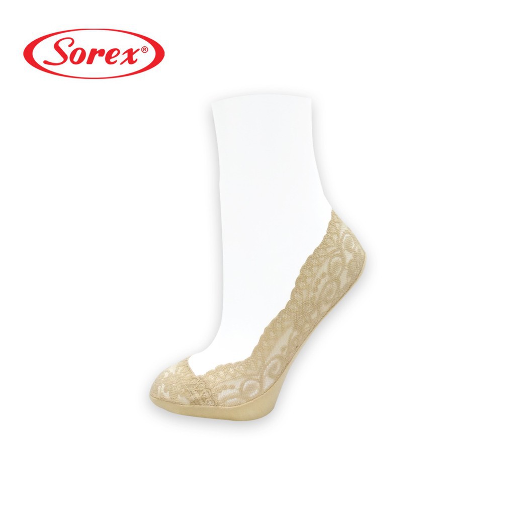 Kaos Kaki Sorex W5709 Wanita Invisible Socks / 5709 Kaos Kaki Pendek kantor Seamless Renda  Leadies Pilih Warna | Bwr