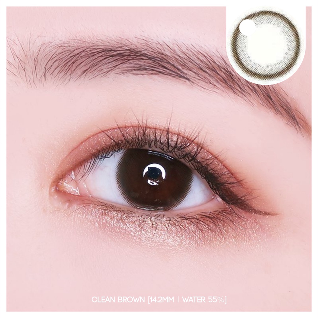 MIKHAYLOVESHOP Softlens Clean Brown | Kittykawaii