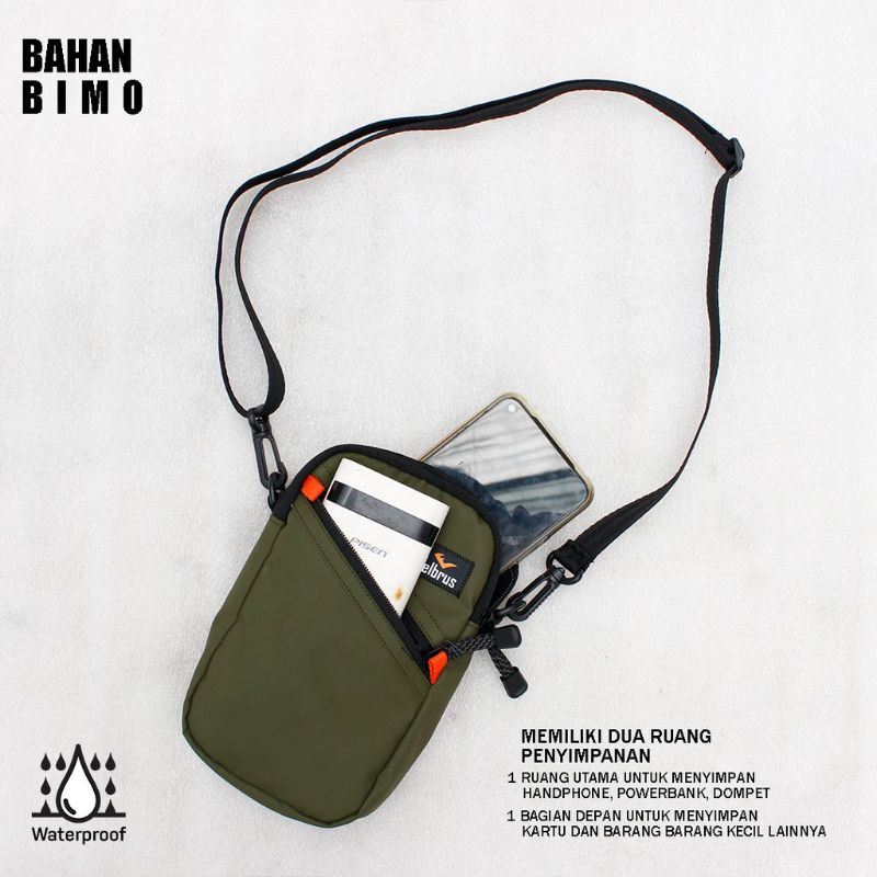 Tas HP Murah terlaris Elbrus / Tas Sling Bag Gantung Leher Hanging Wallet Sako Wallet Waterproof