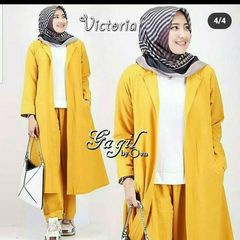 setelan kulot / setelan wanita muslim / kulot setelan wanita muslim / stelan wanita terbaru / one set wanita / cardigan setelan celana / setelan wanita kekinian / longcardigan fashion muslimah / casual setetelan wanita / setelan cardigan wanita kekinian /