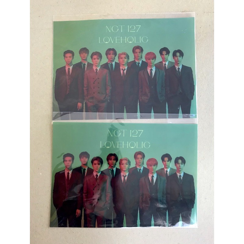 

NCT127 CLEAR POSTER A4 LOVEHOLIC