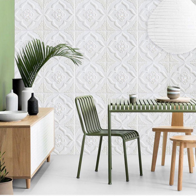 Wallpaper 3D FOAM / Wallpaper Dinding 3D Motif Foam Batik More High Quality / Wallfoam 3D / wall stickers