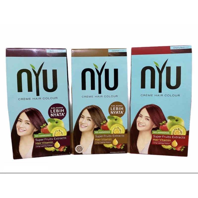 NYU Creme Hair Colour Pewarna Rambut Cat Rambut