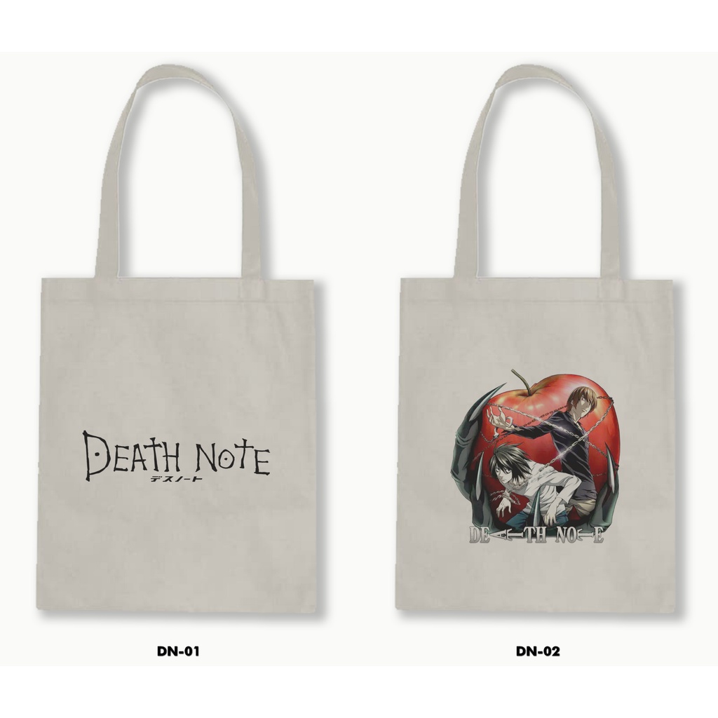 TOTE BAG BLACU - DEATH NOTE / ANIME / MANGA