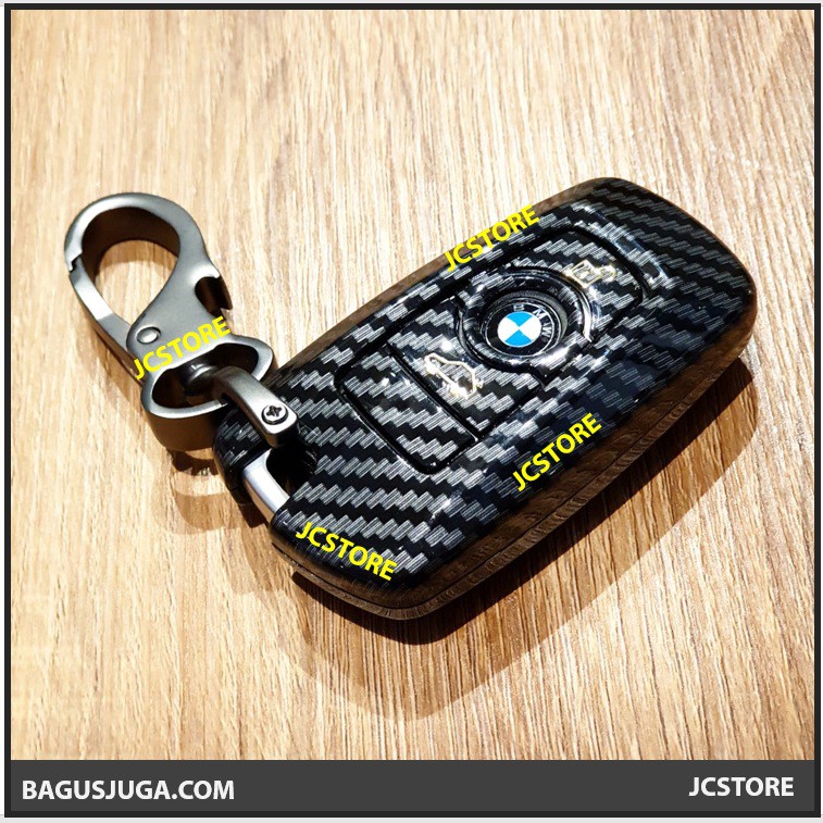 BMW 320i COVER KUNCI BMW F30 SARUNG KUNCI BMW 330i KONDOM 3TOMBOL CARBON