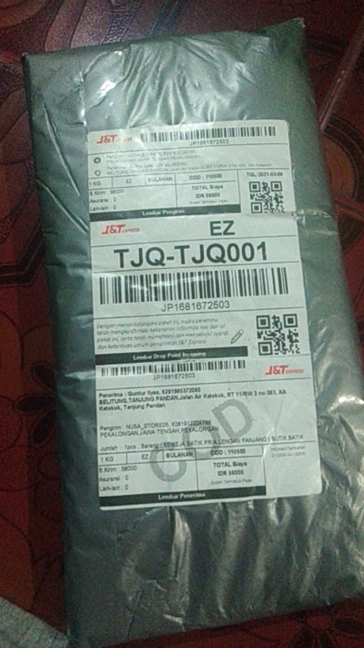 Kemeja Batik Pria Lengan Panjang Size M L Xl Bswart Batik Ns0502 Batik Pria Lengan Panjang