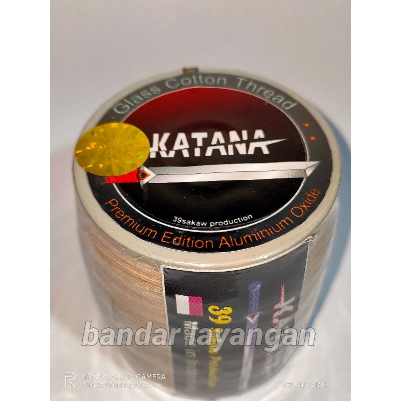 KATANA gelasan katun size 40 Aluminium Oxide, 2000+ yards