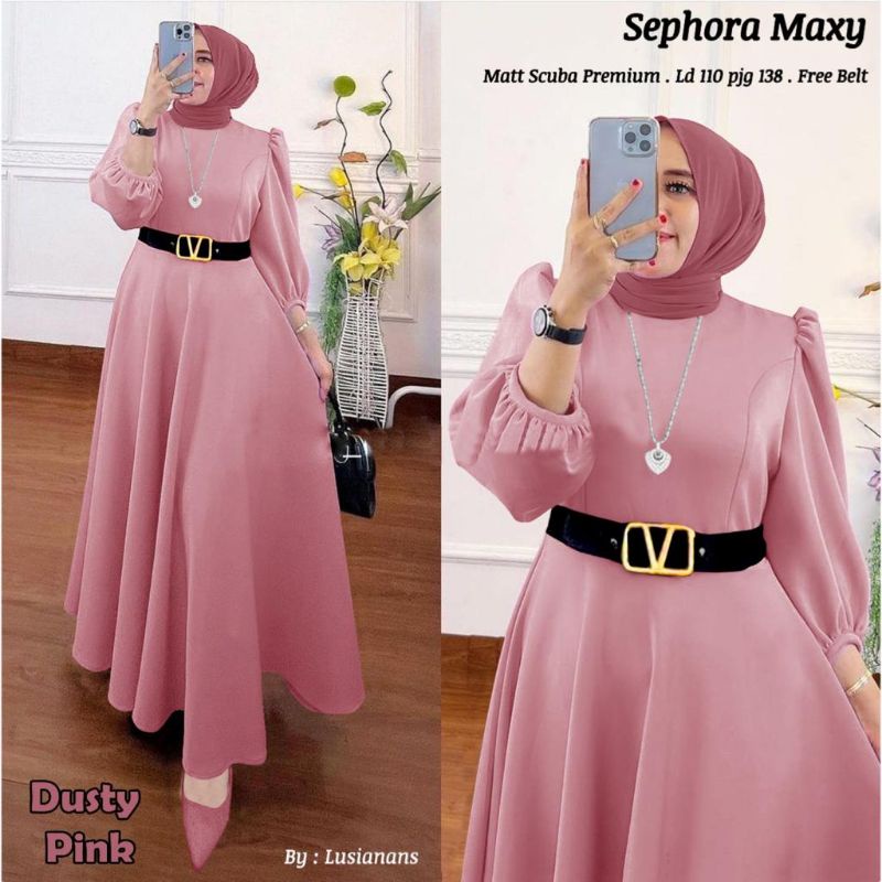 SEPHORA MAXY DRESS BY LUSIANA