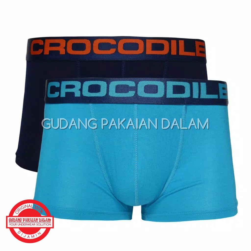  Crocodile  Celana  Boxer Pria BXCR 555 006 Isi 2 Best Seller 