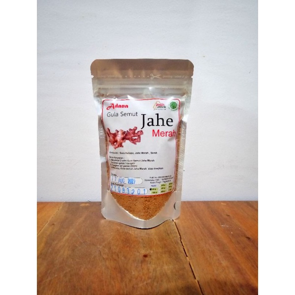 

Gula Semut Jahe Merah 80gr poch