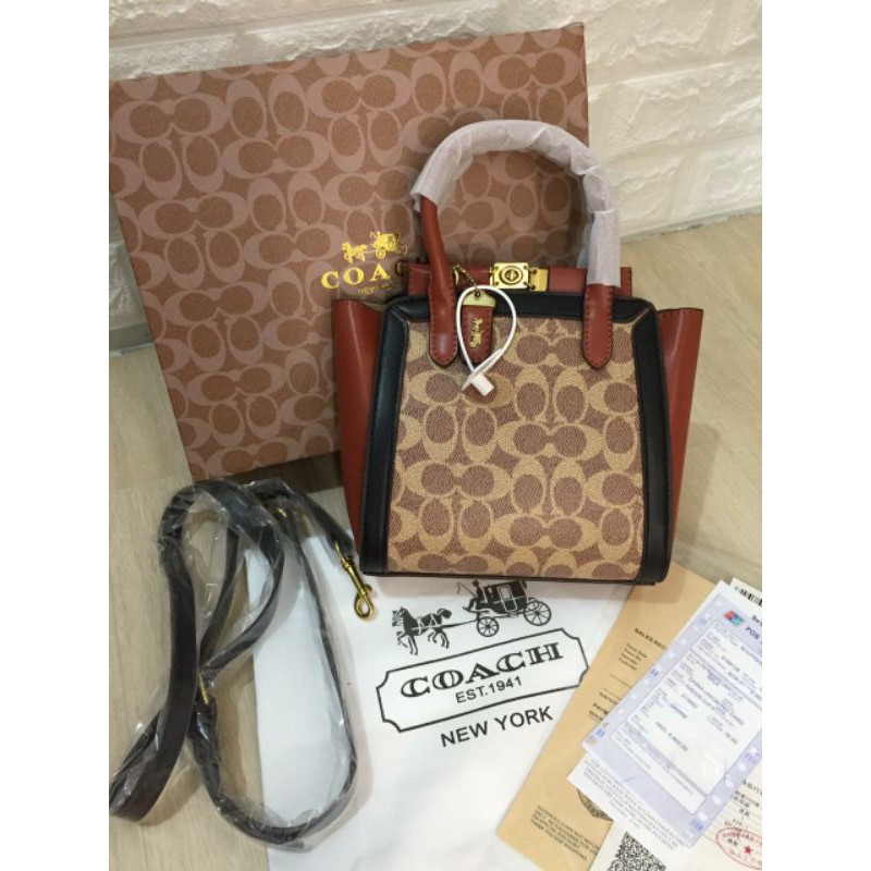 TAS COACH KAHIYANG IMPORT TAS WANITA TENTENG SELEMPANG