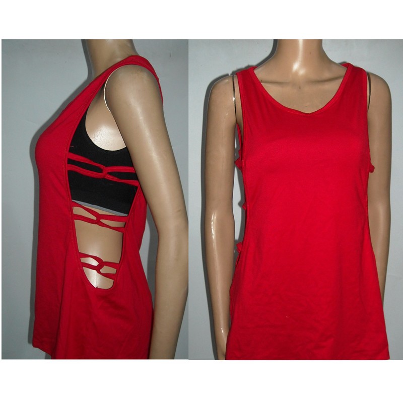 Tanktop Yoga Baju Senam Baju Zumba Aerobik Gym kode ATB65