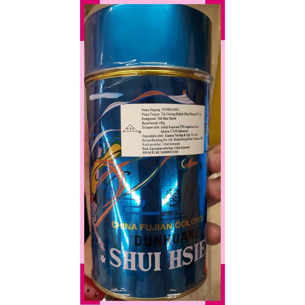 

Dunhuang teh Shui hsien Oolong bubuk 100 gram