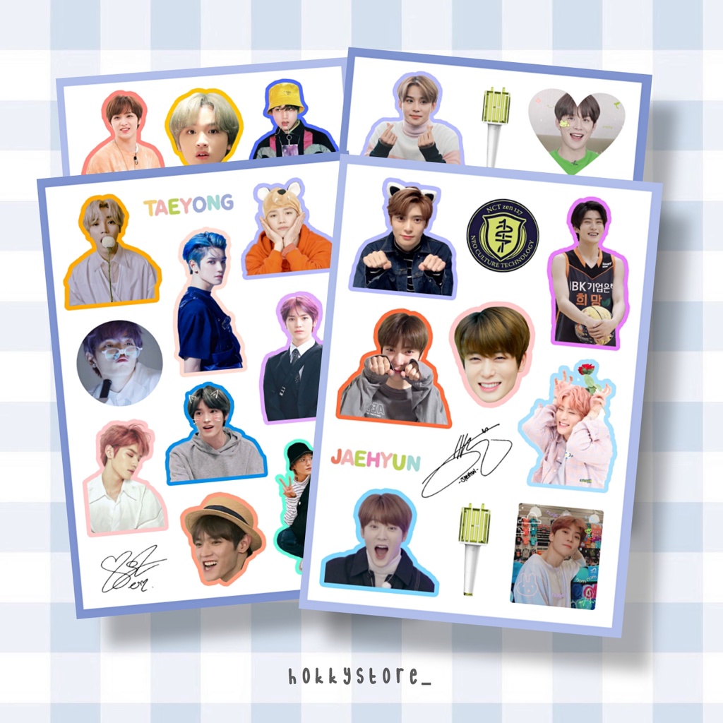 

Sticker Kpop NCT 127 Personal Member [Kiss Cut]