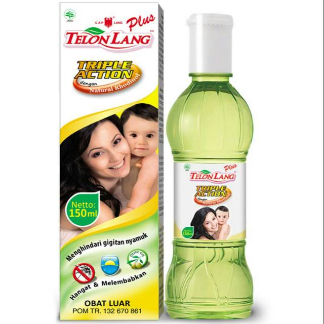 Jual Cap Lang Minyak Telon Lang Plus Triple Action 150Ml | Shopee Indonesia