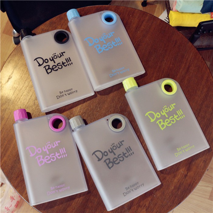 Memobottle Do Your Best !! Botol Minum Tumbler Sports Plastik 380mL