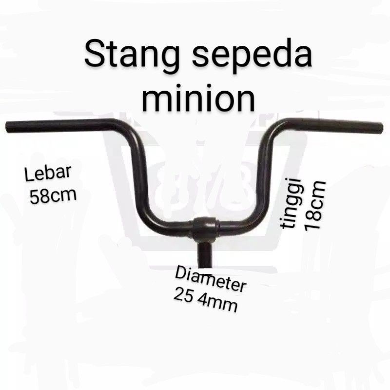 STANG STIR SEPEDA BROMTHOM,STANG MINION'STANG SELI