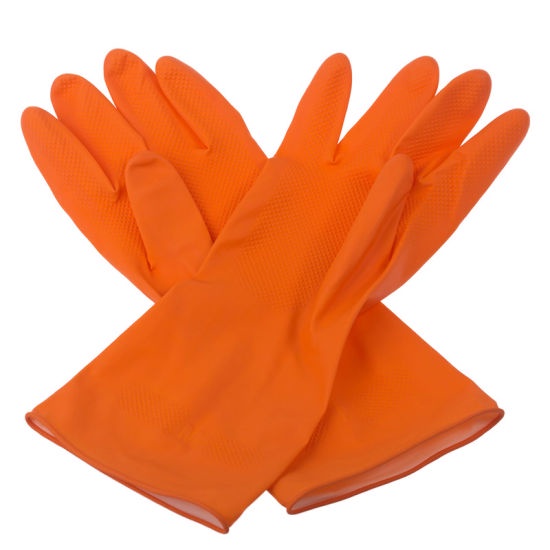 Sarung Tangan Latex Orange Household Gloves Latex