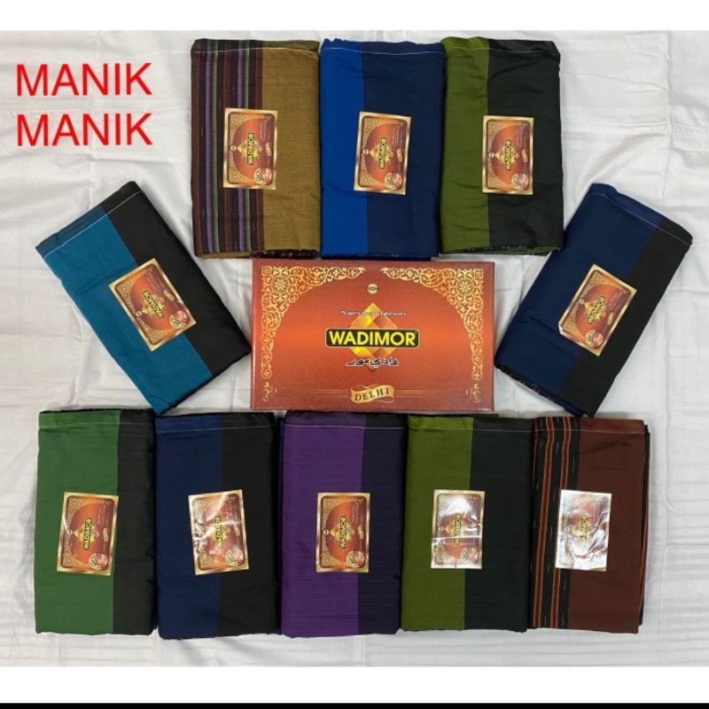 sarung Wadimor motif manik manik