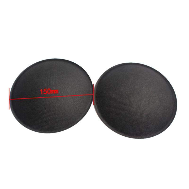 Bt 2pcs Hitam Anti Debu Speaker Dust Cap Kertas 130MM/150MM Penutup Debu Untuk Subwoofer Woofer Perbaikan Suku Cadang Aksesoris