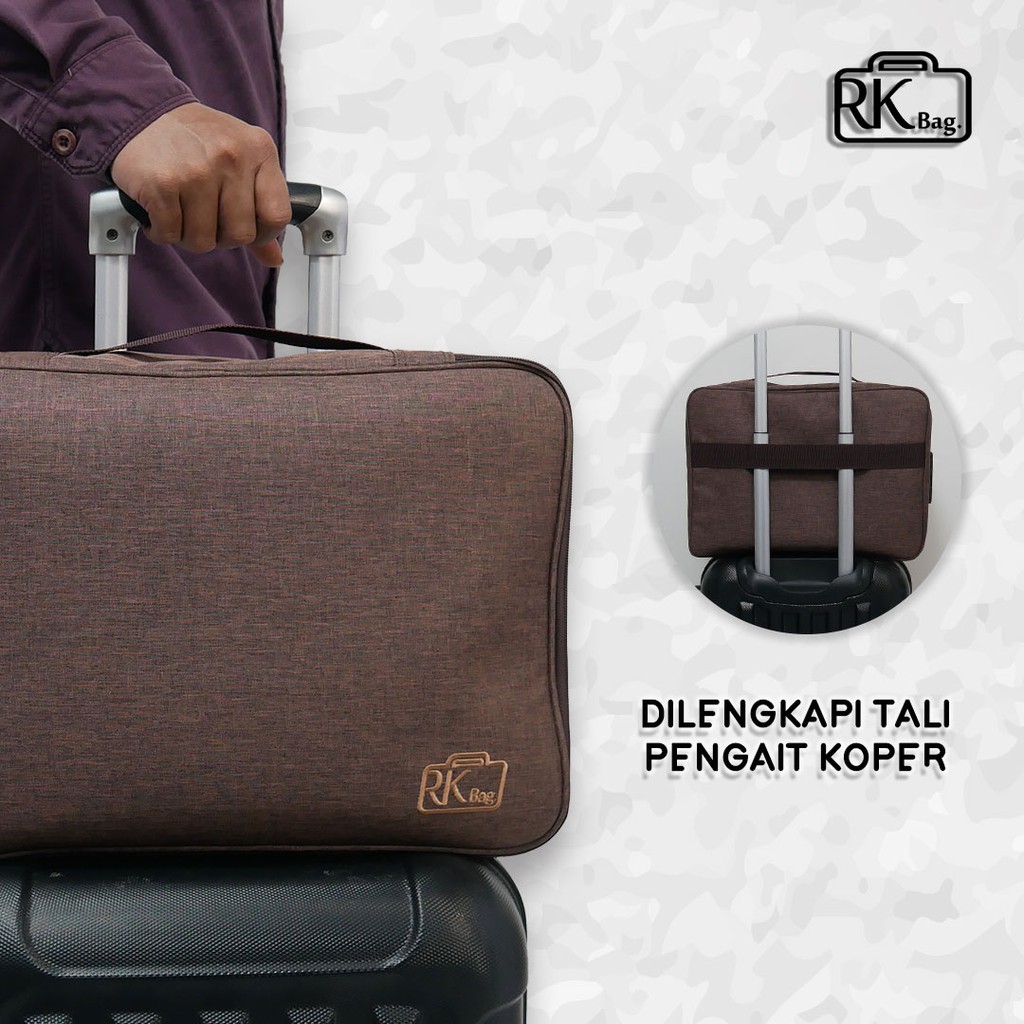 Documen Storage Bag / Tas Dokumen bergembok dapat dibawa traveling