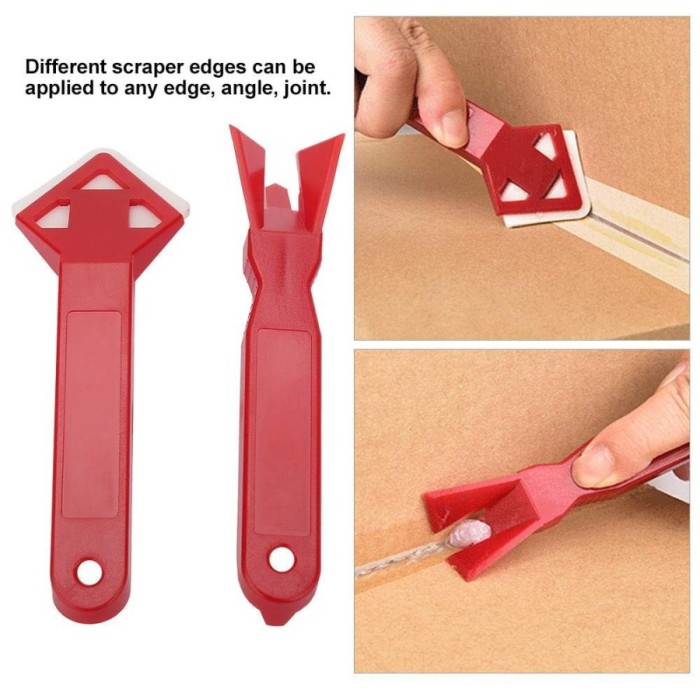Alat Pembersih Perapi Lem Caulk Tool Sealant Scraper Silicone Remover