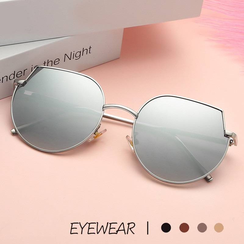 ♥TMALL88♥ Frame Lensa Kacamata Kacamata Fashion Pria&amp;Wanita New Sunglasses Km101