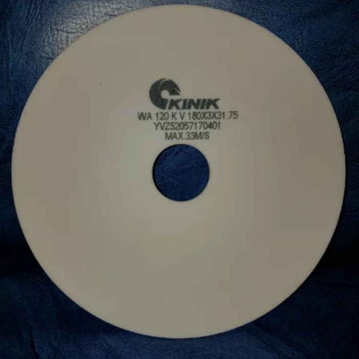KINIK Surface Grinding Wheel WA 120 KV1A Straight Type - Batu Gerinda