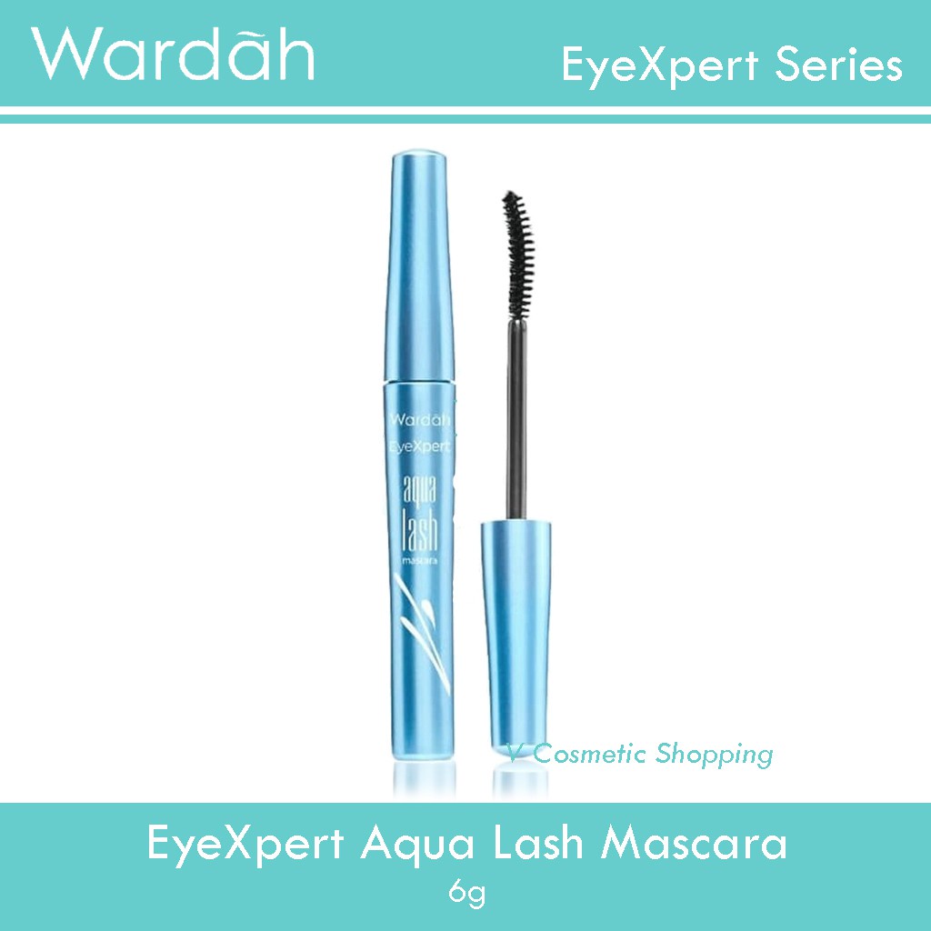 ORIGINAL Wardah EyeXpert Aqua Lash Mascara Hitam Maskara
