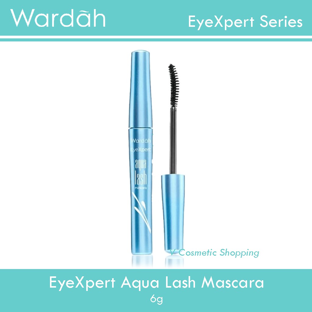 ORIGINAL Wardah EyeXpert Aqua Lash Mascara Hitam Maskara