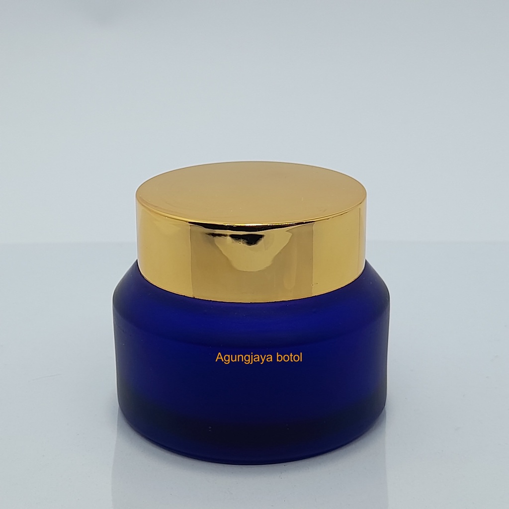 Pot Kaca 30 Gr Gendut / Pot Kaca / Pot Cream Kaca / Pot Krim Wajah / Pot Kosmetik / Pot 30 Gr