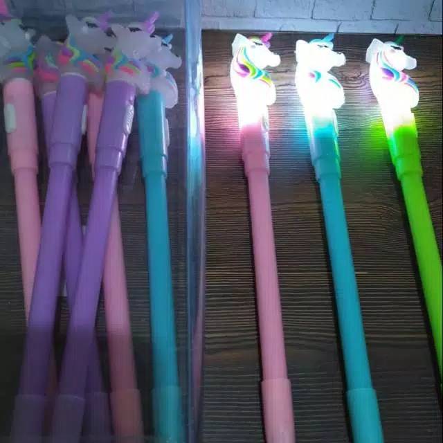 

Pulpen Gel Karakter LED / Bisa Bayar ditempat